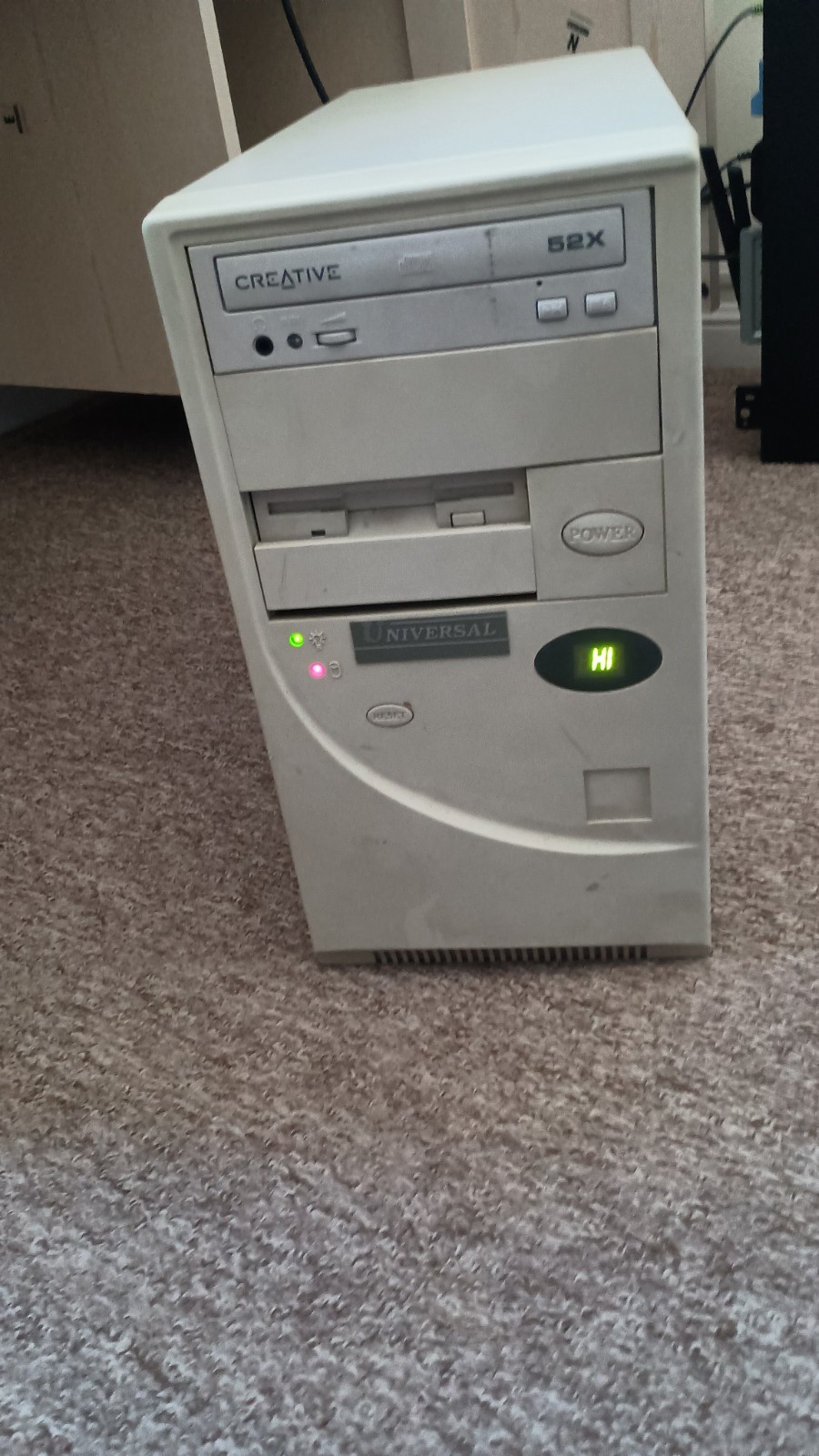 Vintage Mid-Tower Retro PC (Intel Pentium MMX 233MHz / DFI P5BTX/L Motherboard)