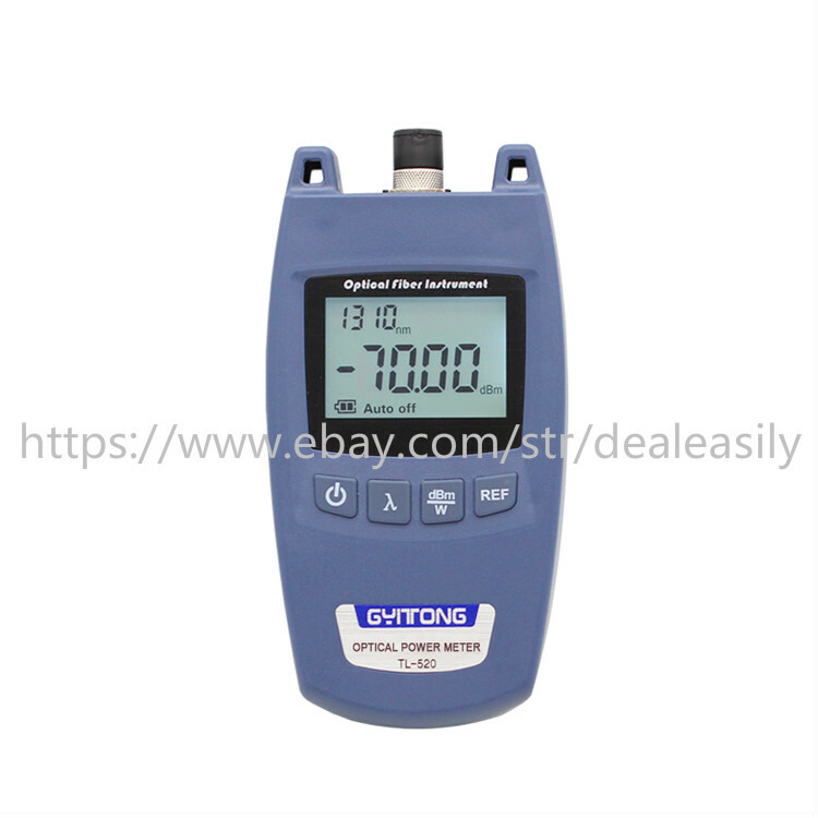 FTTH Mini Optic Power Meter TL-520 OPM Fiber Optical Cable Tester -70dBm~+10dBm