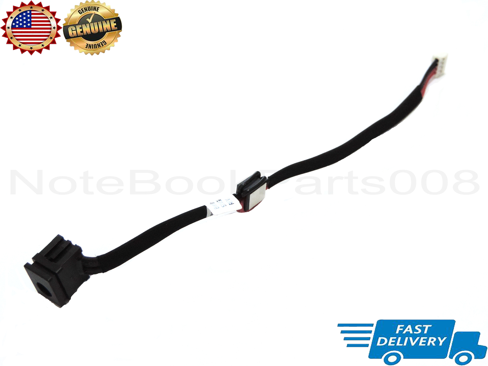 Genuine For Toshiba Satellite C655 Laptop DC IN Power Jack Cable Charging Port