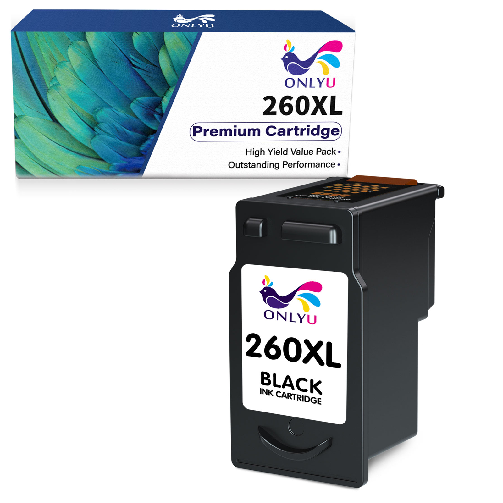 1PK PG-260XL Black Ink Cartridge For Canon PIXMA TS6420 TS6420a TR7020 Printer