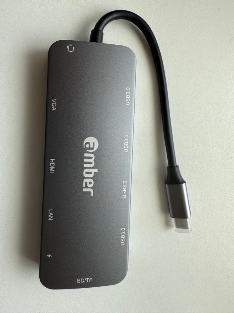 Amber USB-C 11-in-1 Docking Station – Brand New in Box