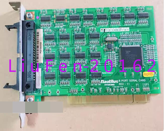 1PC Used Nautilus 8 port serial card hyosung 2101000146 74900000-16