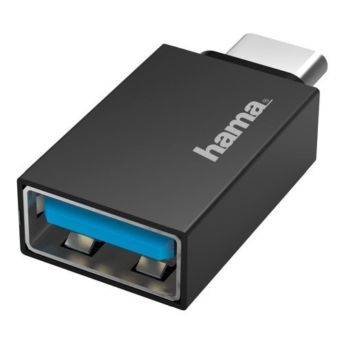 Hama USB Type C M To USB A F Adapter