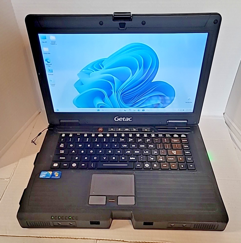 GETAC S400G2 I5-3320M 2.6GHz 14" TouchScr. NoCaddy 8GbRAM 120GB-SSD-CD-Bay Win11