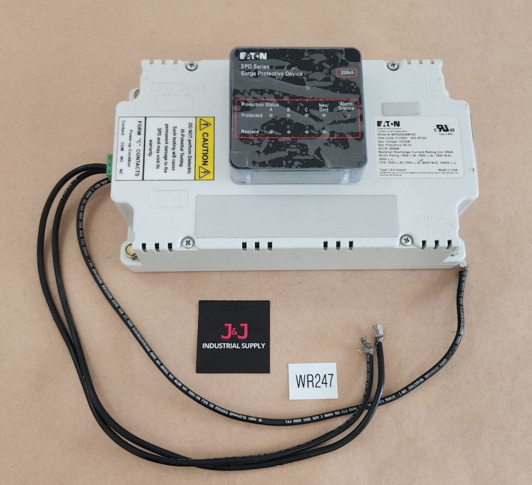 *PREOWNED* Eaton SPD200208Y2C Surge Protection Device 200kA 120/208V + Warranty