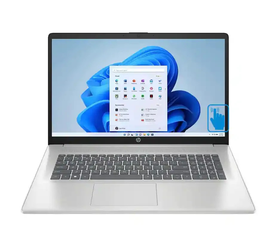 HP 17-cp3155cl 17.3 Touchscreen Laptop Ryzen 5 7430U 16GB 1TB SSD B97RFUAI
