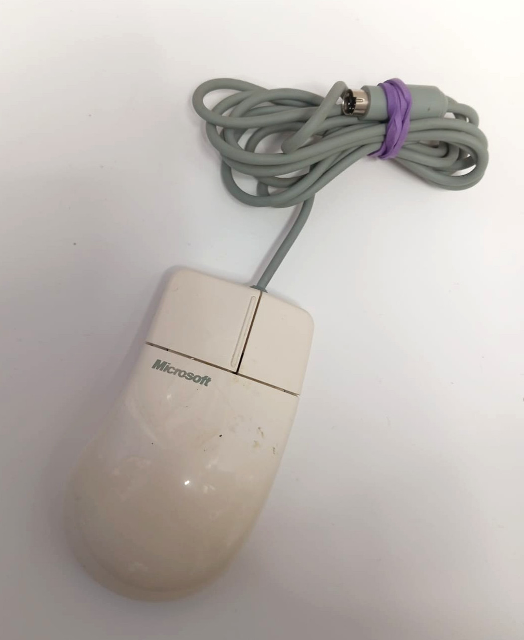 Vintage Microsoft Serial Mouse Model 58264