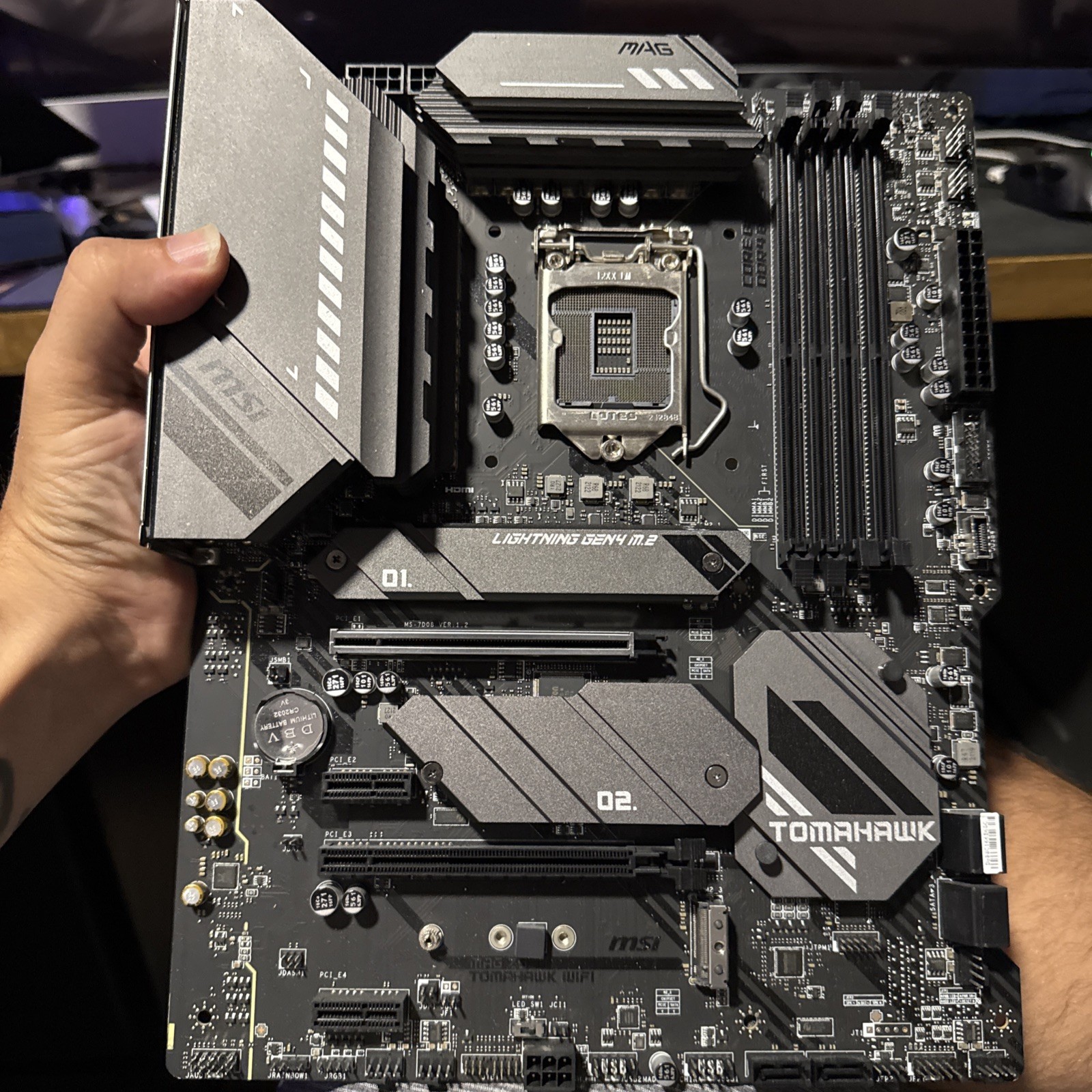 msi mag z590 tomahawk wifi - parts/needs repair