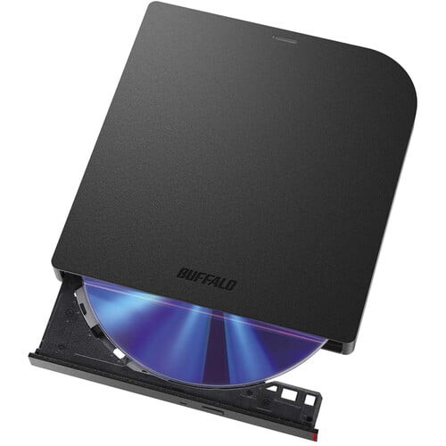 BUFFALO MediaStation 8X Portable DVD Writer with M-DISC Support (dvsmpuv8u3b)