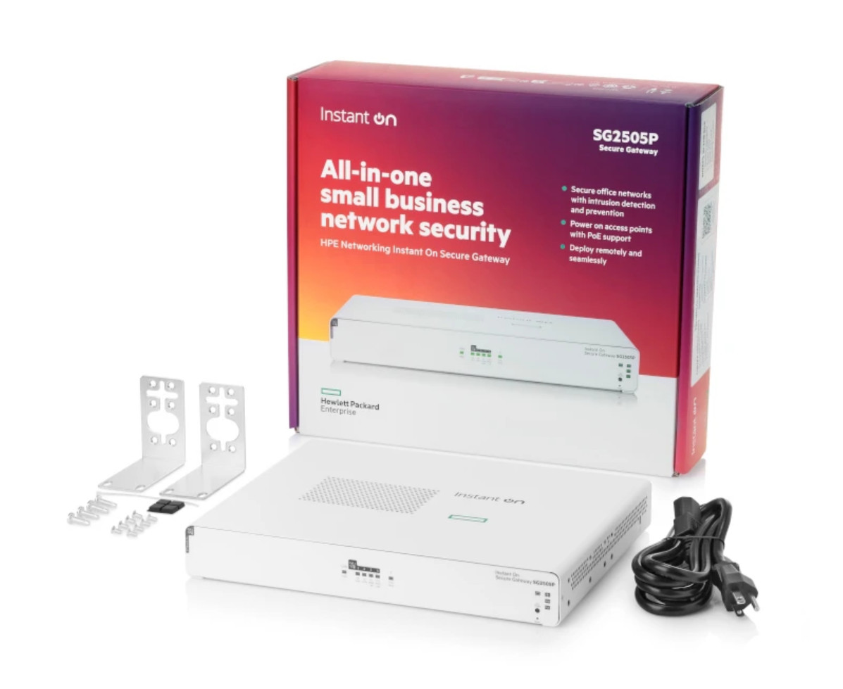 HPE Networking Instant On Secure Gateway SG2505P – Open Box