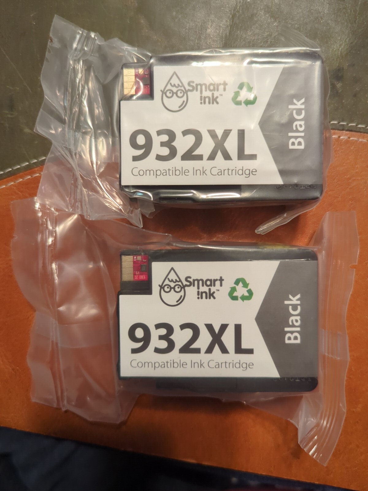 2pcs Smart Inc 932 XL Compatible Black Ink cartridges. Free USPS Priority  