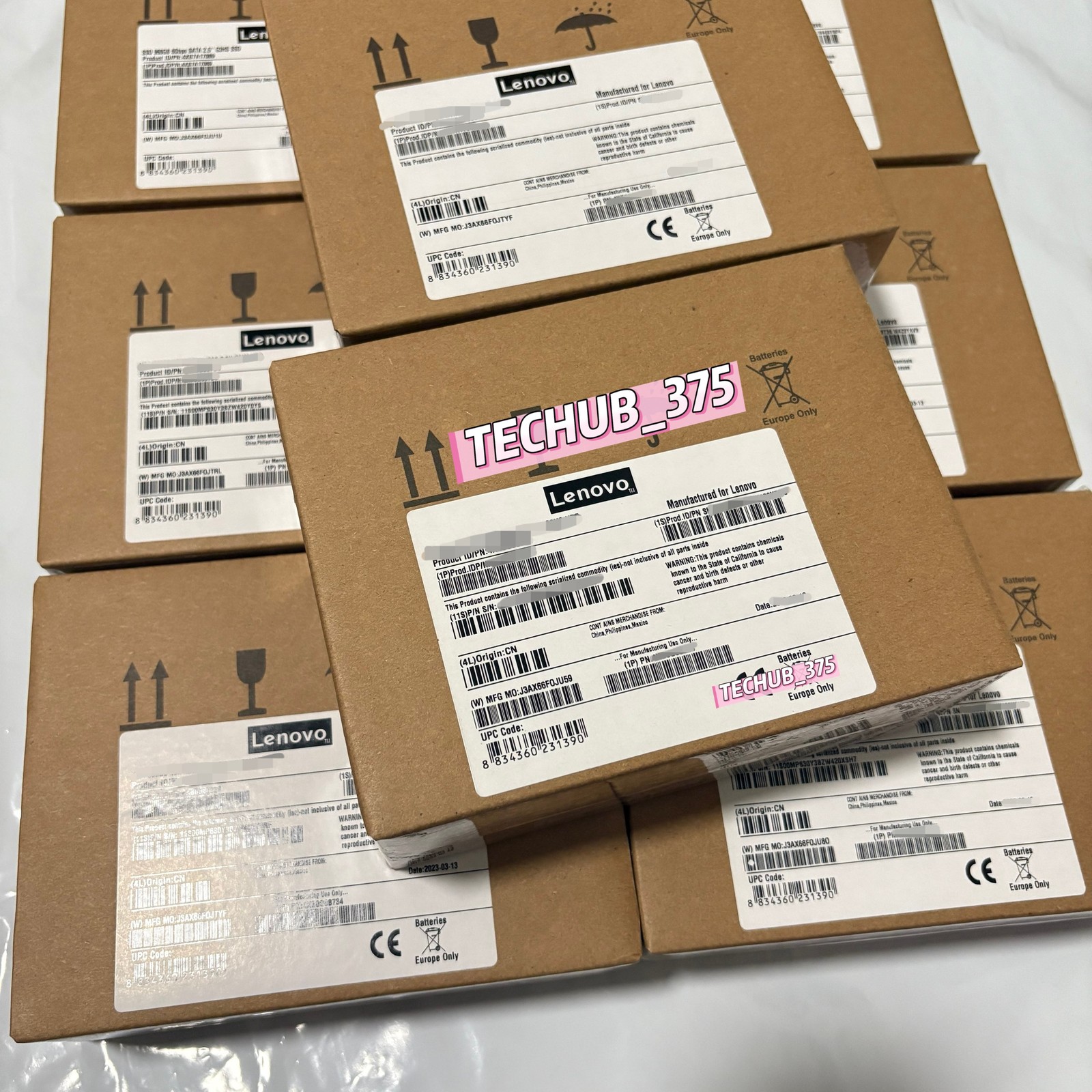 Lenovo 800GB 00YC349 00YC345 00YC346 SYSTEM X SATA 6Gb/s SSD 2.5" IN 3.5'' TRAY