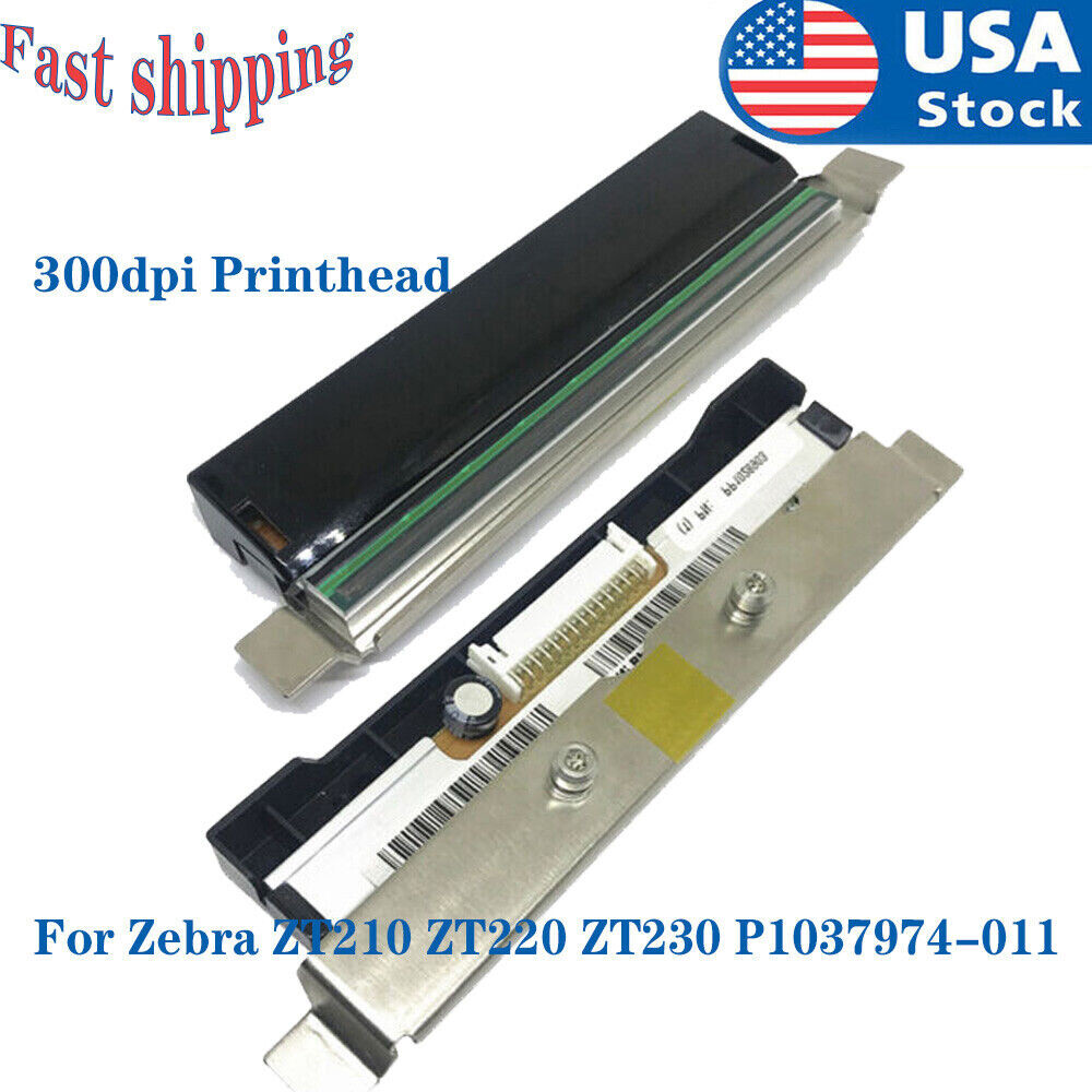 New Printhead for Zebra ZT210 ZT220 ZT230 Thermal Printer 300dpi P1037974-011 US