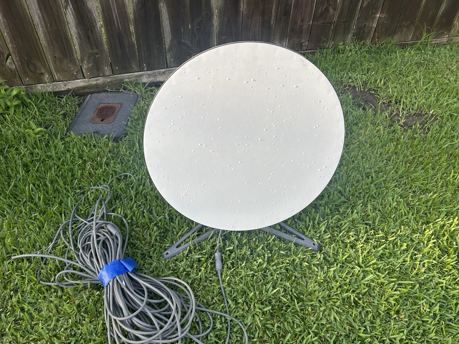 Starlink Gen 1 Internet Dish,  With ethernet cable,