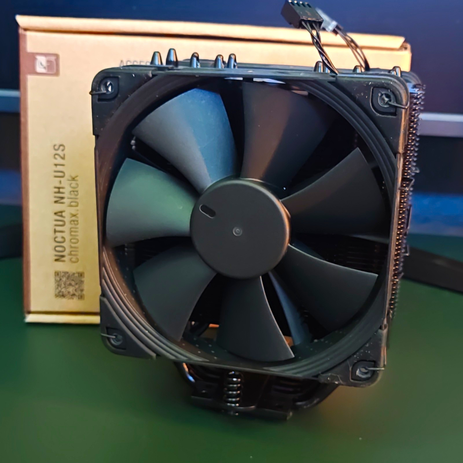 Noctua NH-U12S chromax.black Black 120mm CPU Cooler 4-Pin Intel/AMD