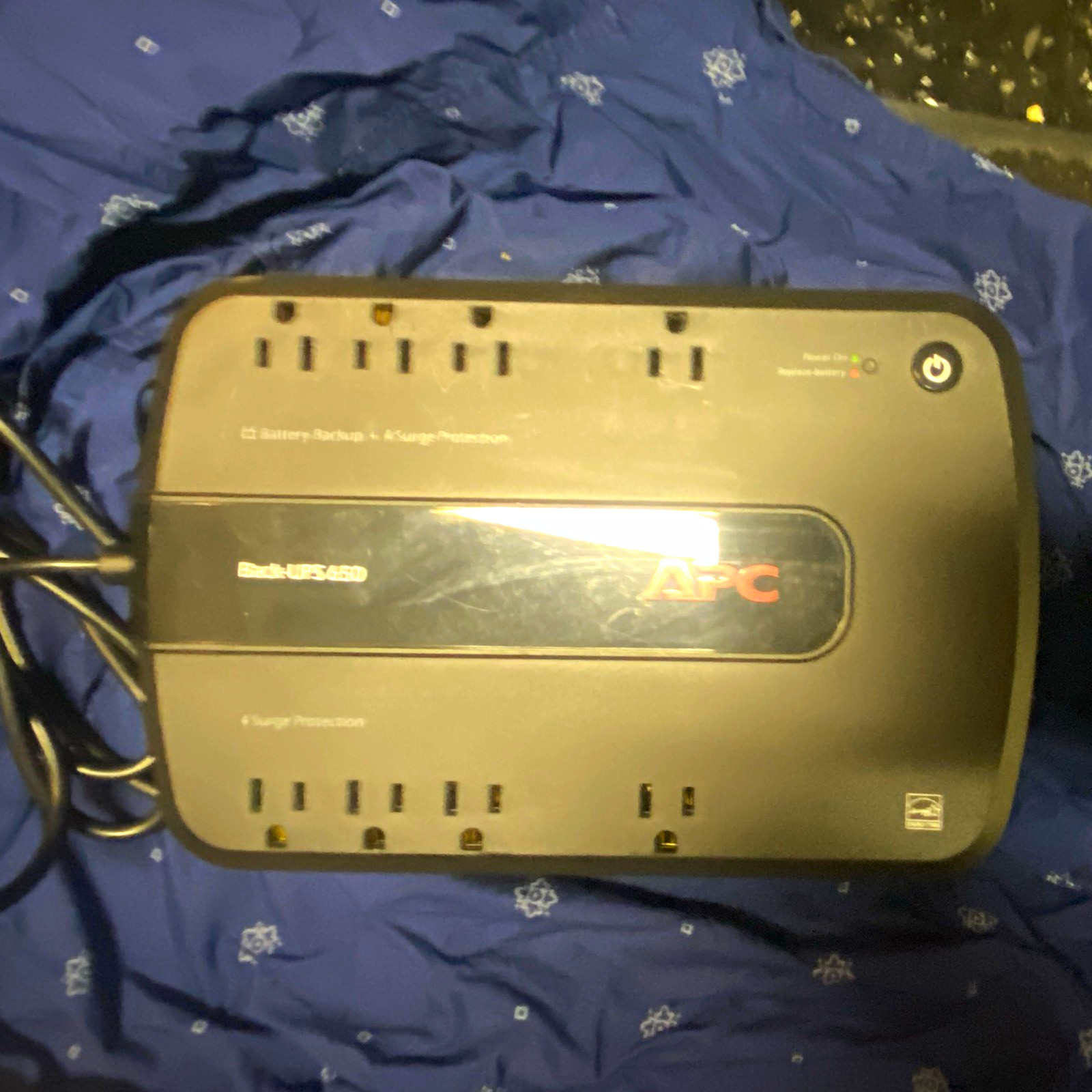 APC Back-UPS 625 BE625G 625VA 360W 8-Outlet UPS Surge Protection Black