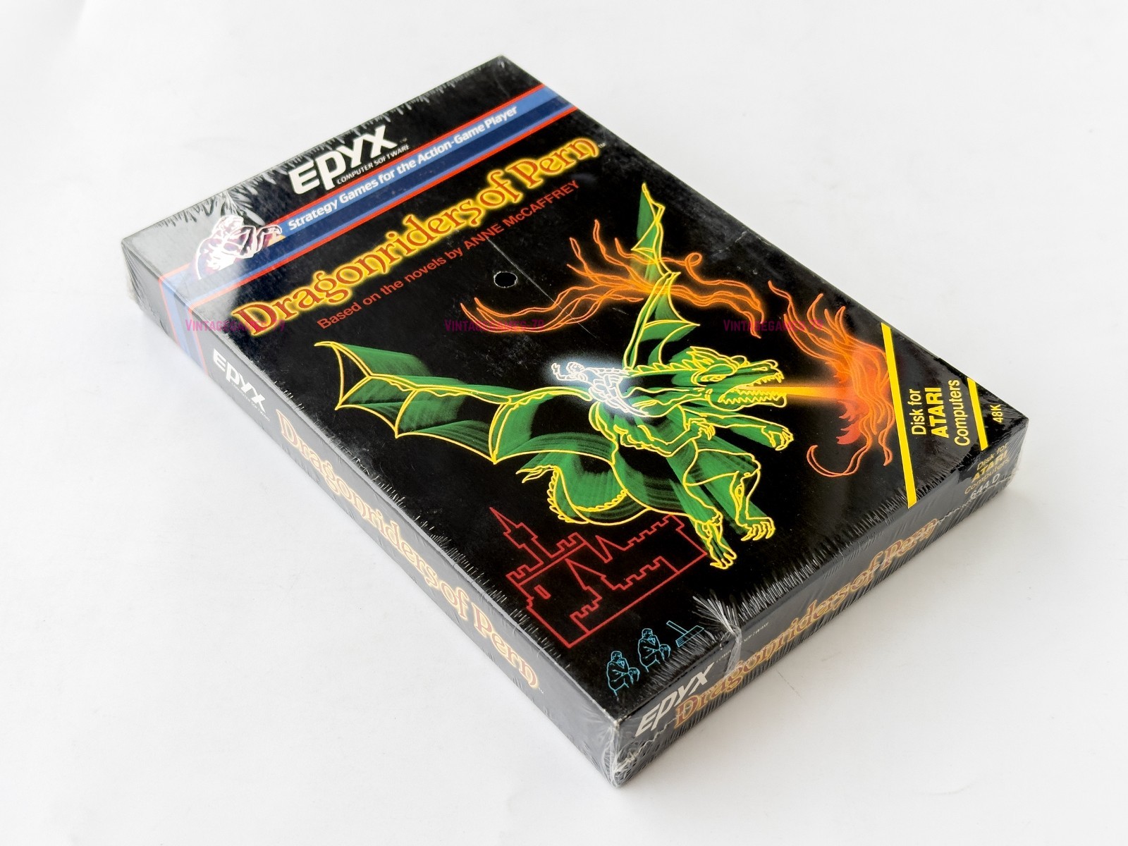 Dragonriders of Pern - Epyx - 1983 / Atari 8-Bit - Sealed