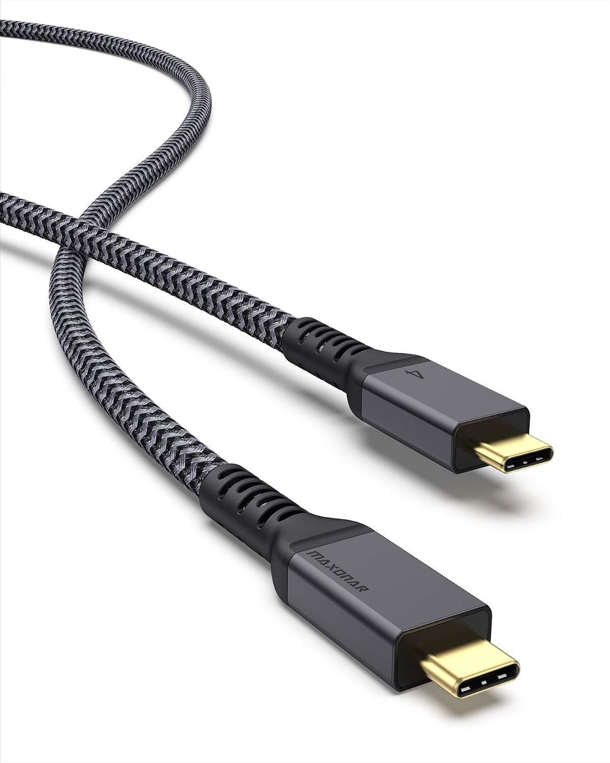 10FT Long Thunderbolt 4 Cable, 40Gbps, 240W, 8K/5K