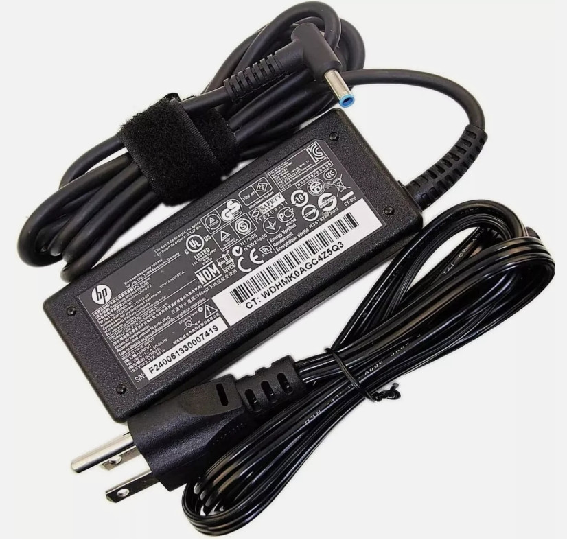Origina OEM AC Adapter Charger 90W For HP 19.5V 4.62A Pavilion 14 15 17 Blue tip