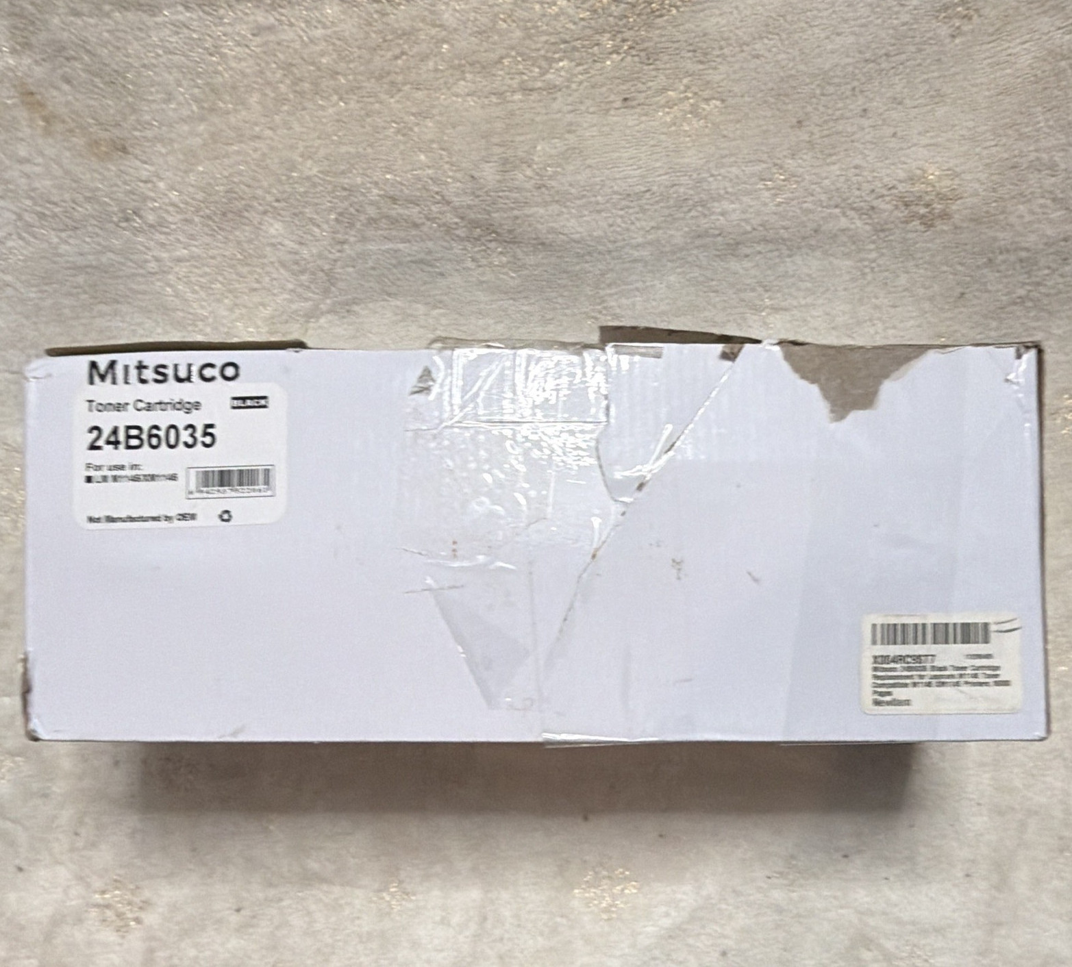 Mitsuco Compatible Laser Toner Cartridge 24B6035 Black for Lexmark