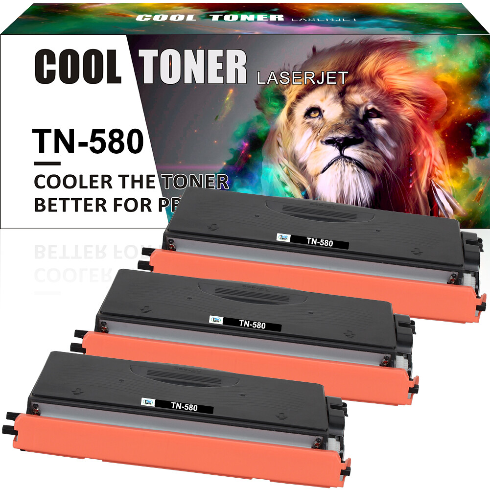 1-4PK TN-650/TN-580 Toner Cartridge For HL-5340D MFC-8480DN 8890DW DCP-8080DN