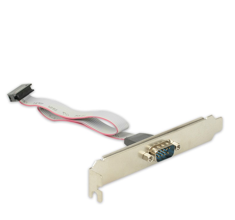 DB9 RS232 Serial Port Bracket Extension Cable 10 Pin 2.54mm Pitch for Motherboar