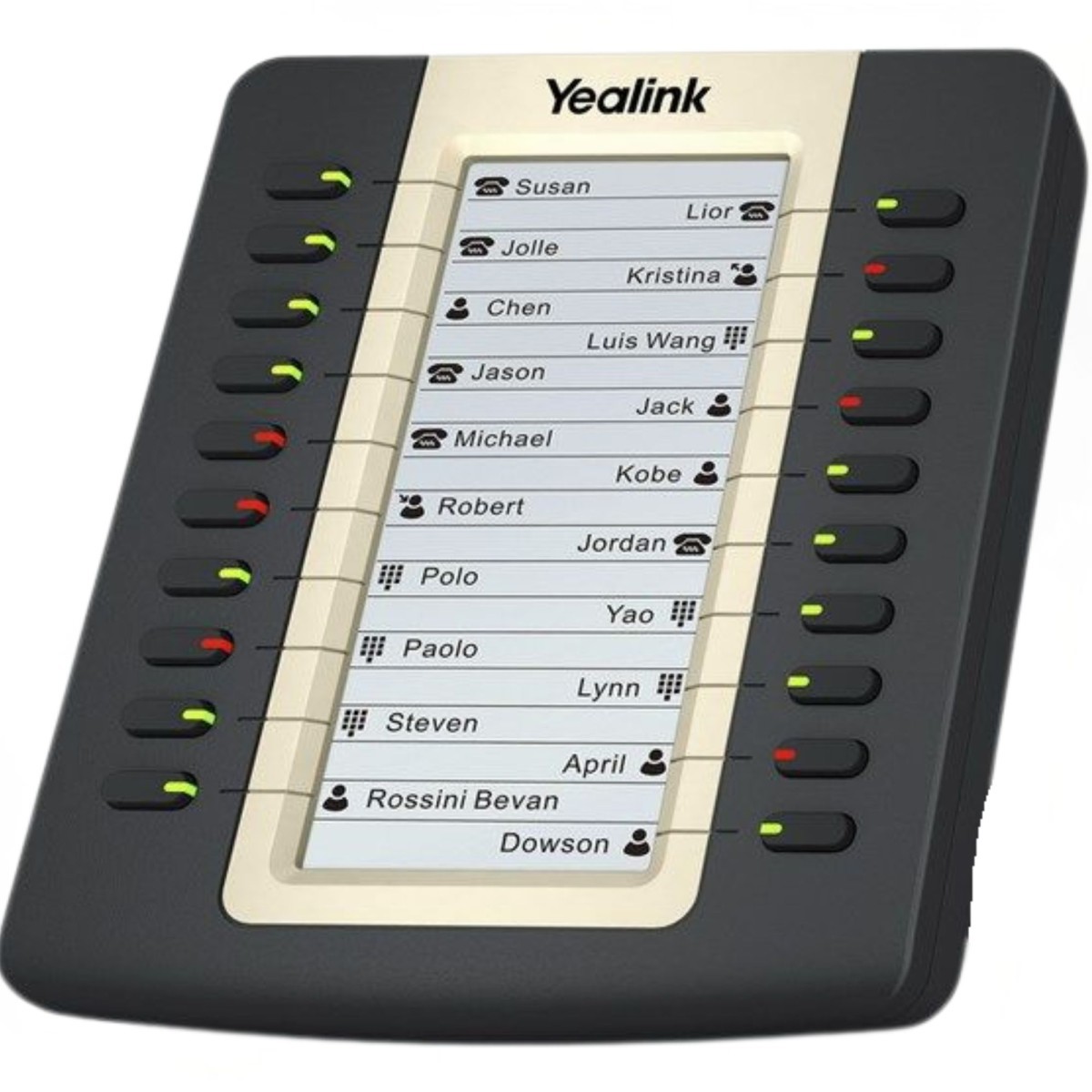 Yealink Exp20 Expansion Module 20 Keys For Sip-T27 Sip-T29 Without Base