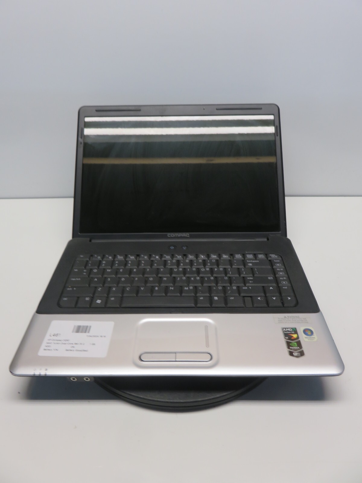 Compaq Presario CQ50-115NR Laptop AMD Turion x2 RM-70 1GB Ram No HDD or Battery