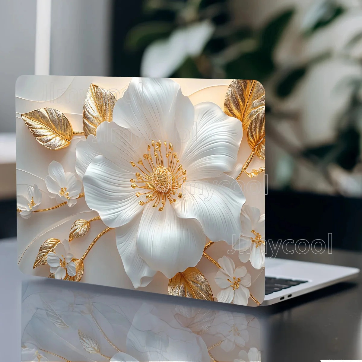 2PCS Flowers for Laptop Computers Cars Helmets Motorcycles Refrigerator 