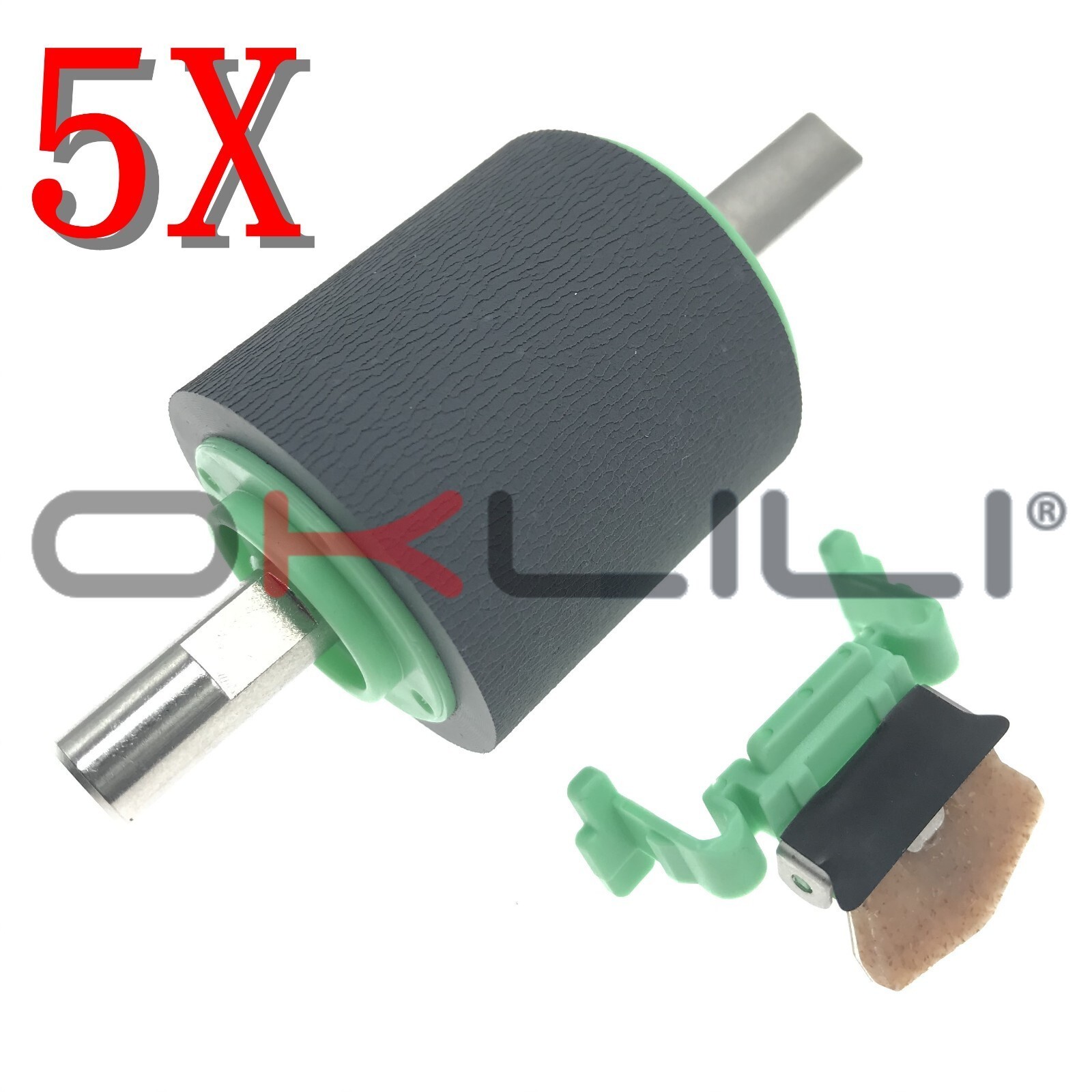 5X Pickup Roller Separation Pad for Brother ADS-2000W ADS-2100W ADS-2500 ADS2600