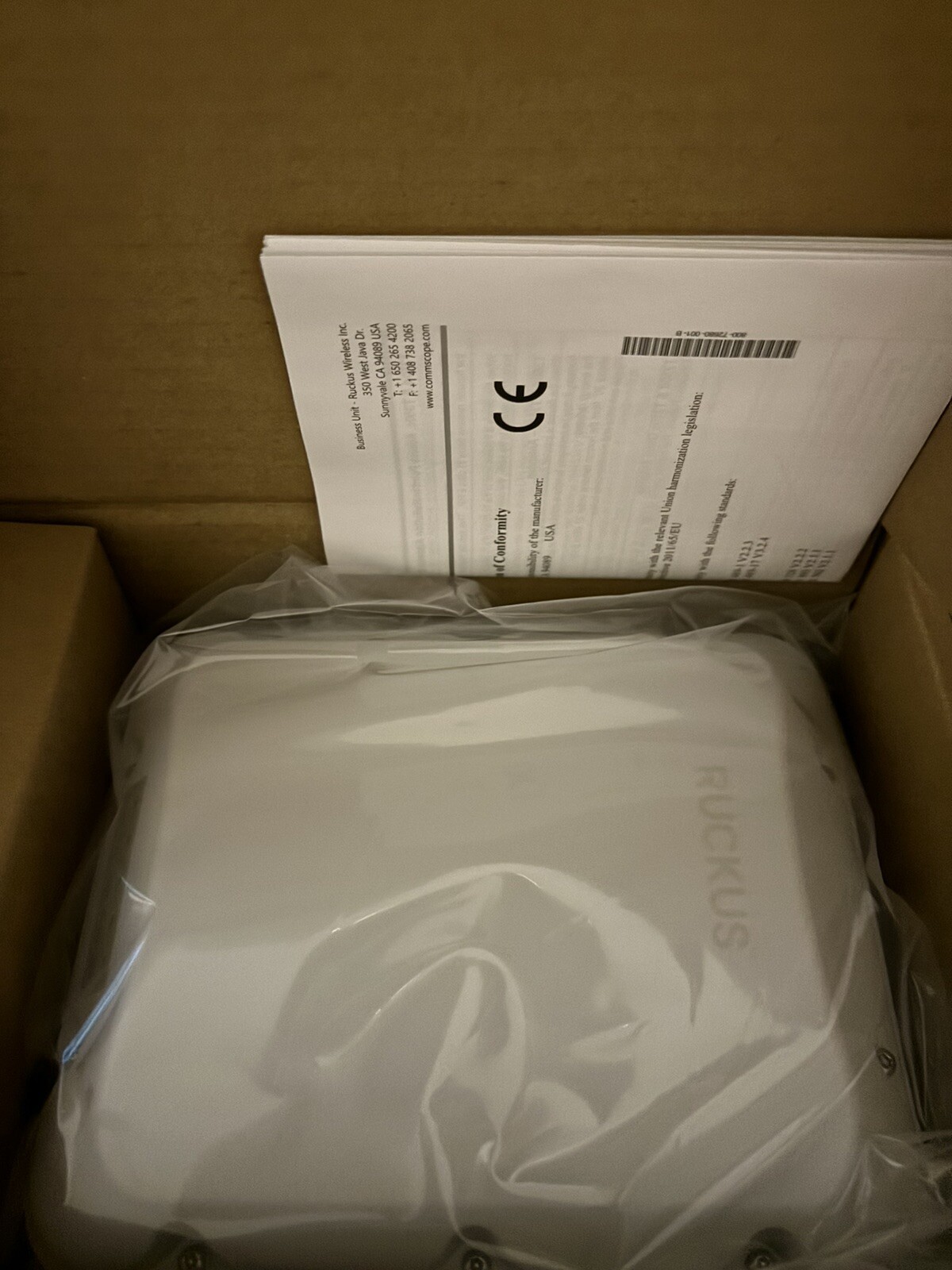 RUCKUS T350se SERIES -901-T350-WW51  WI-FI 6 OUTDOOR WIRELESS ACCESS POINT
