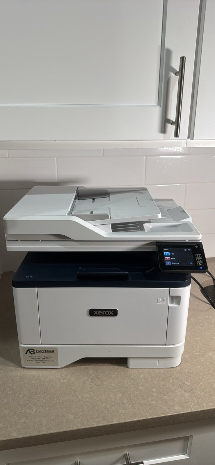 Xerox B315/DNI Wireless Laser Multifunction Printer - Monochrome (not ship)