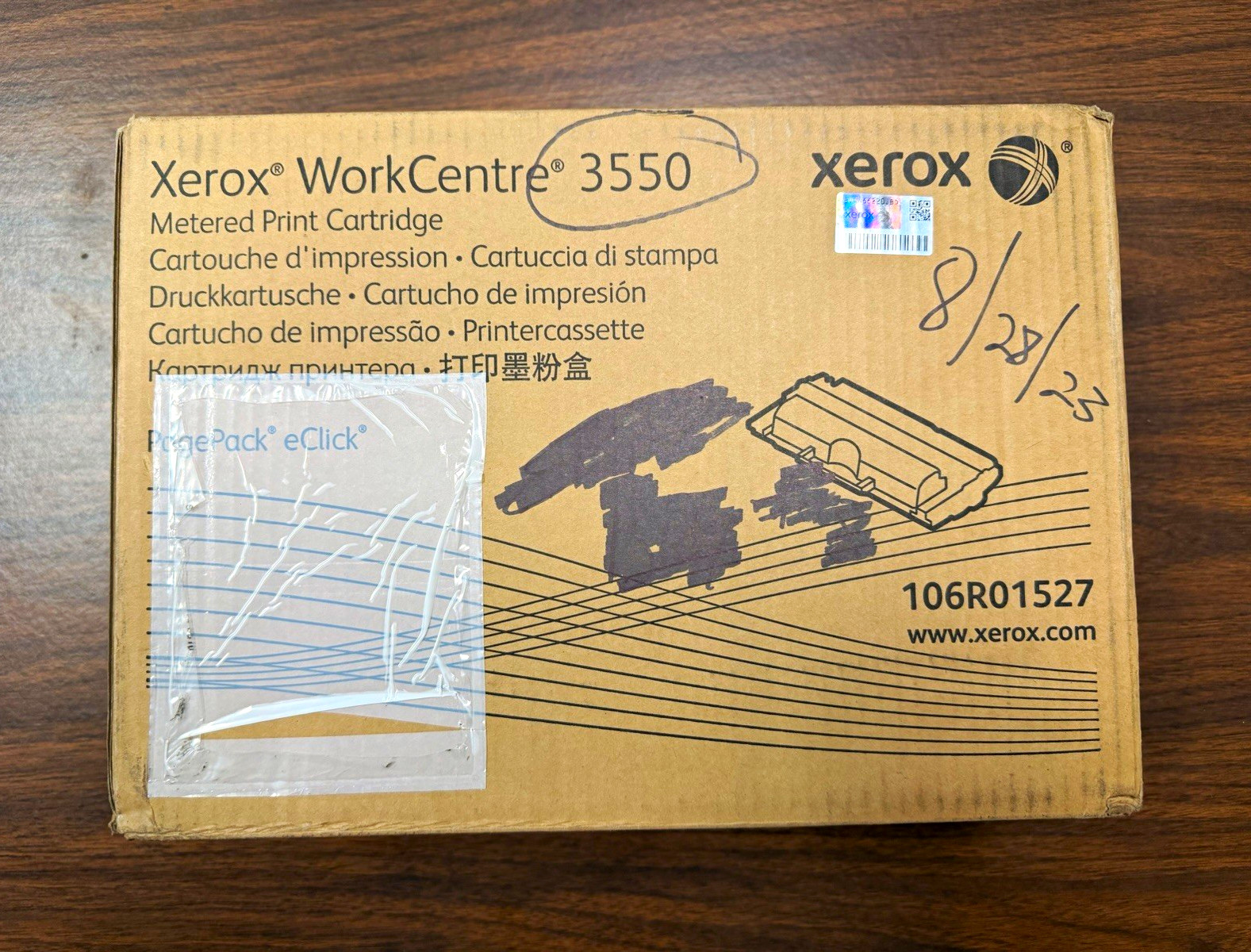 Xerox Genuine Metered Print Cartridge for WorkCentre 3550 106R01527