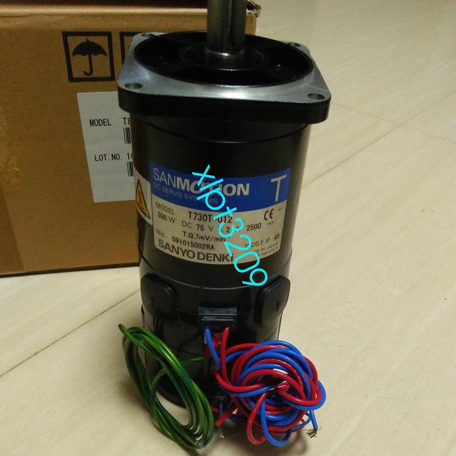 T730T-012  New For SANYO SERVO MOTOR FedEx or DHL