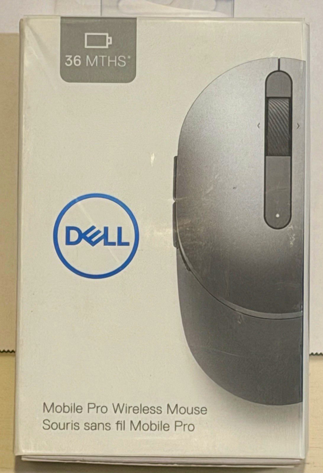 Dell Mobile Pro Wireless Mouse Gray Bluetooth RF Optical Programmable 36M Wty
