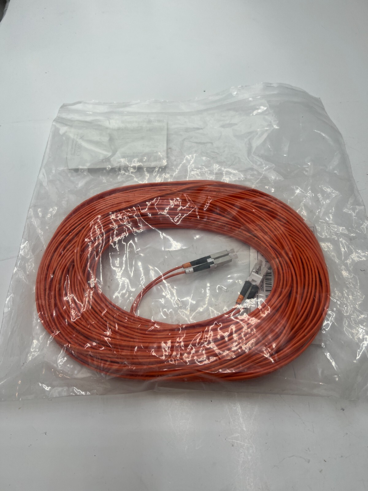 (QTY 2) Corning 050502K5120110F Standard LC Duplex MM 2F Zipcord Riser 110.000F
