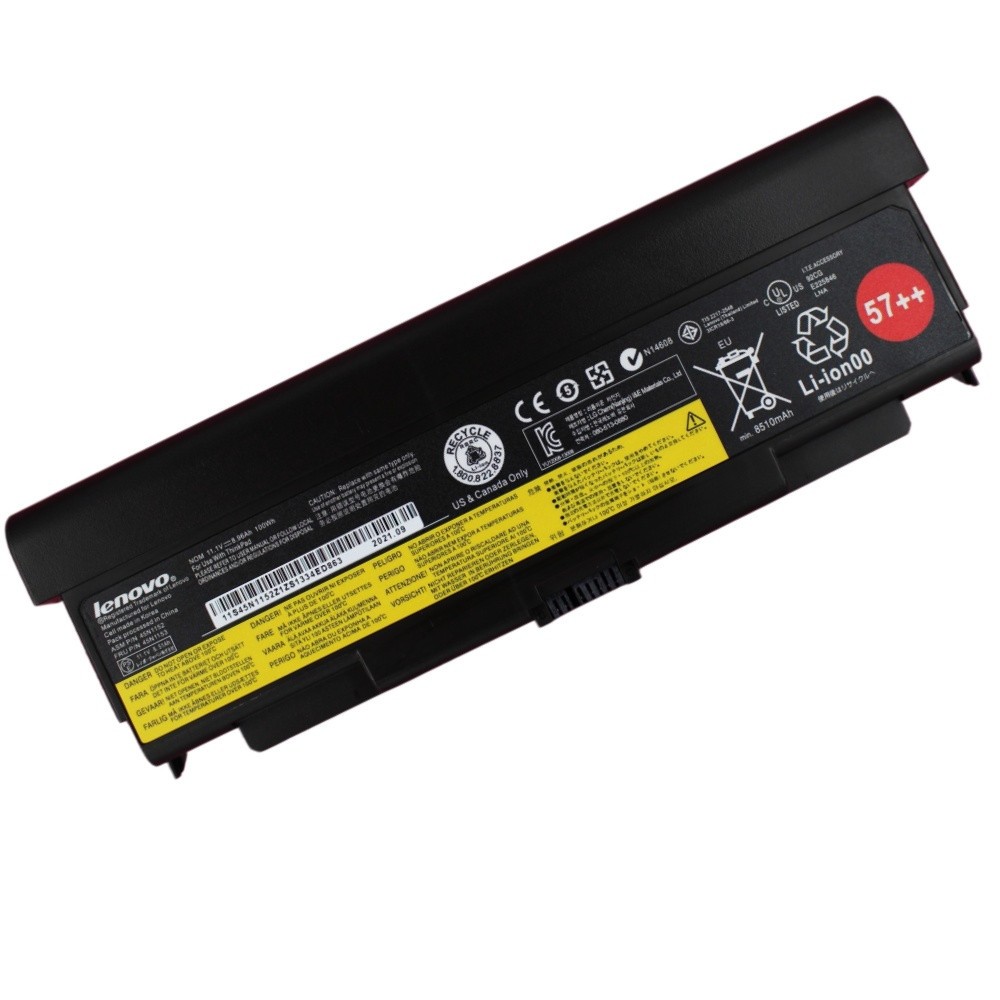 57++ Genuine 45N1152 45N1153 Battery for Lenovo ThinkPad T440P T540P W540 W541