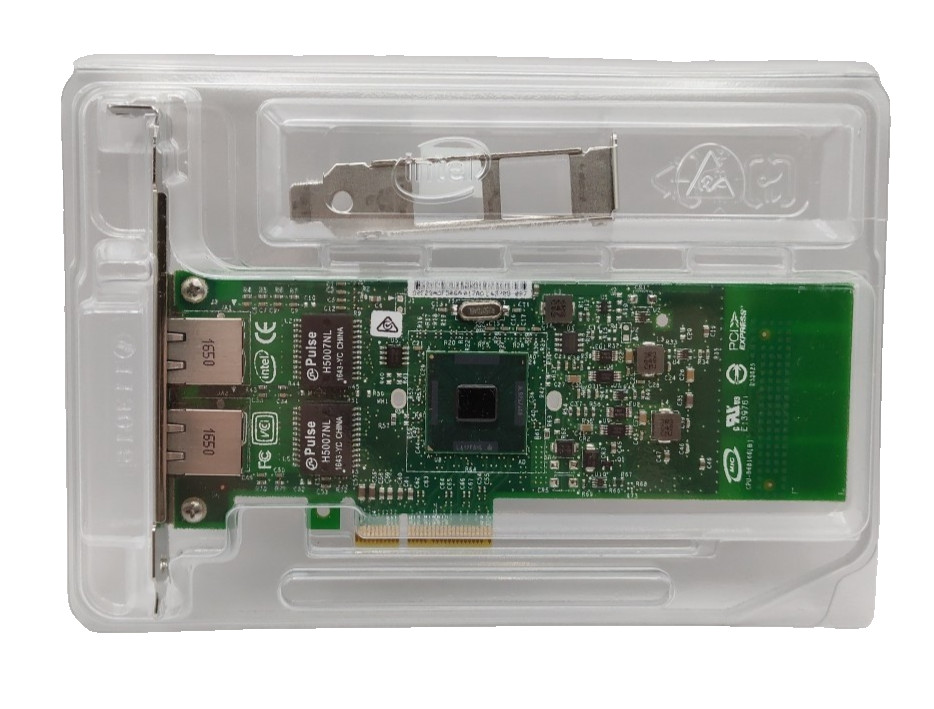 Intel Gigabit ET Dual Port Server Adapter E1G42ETBLK [Network Card] NEW