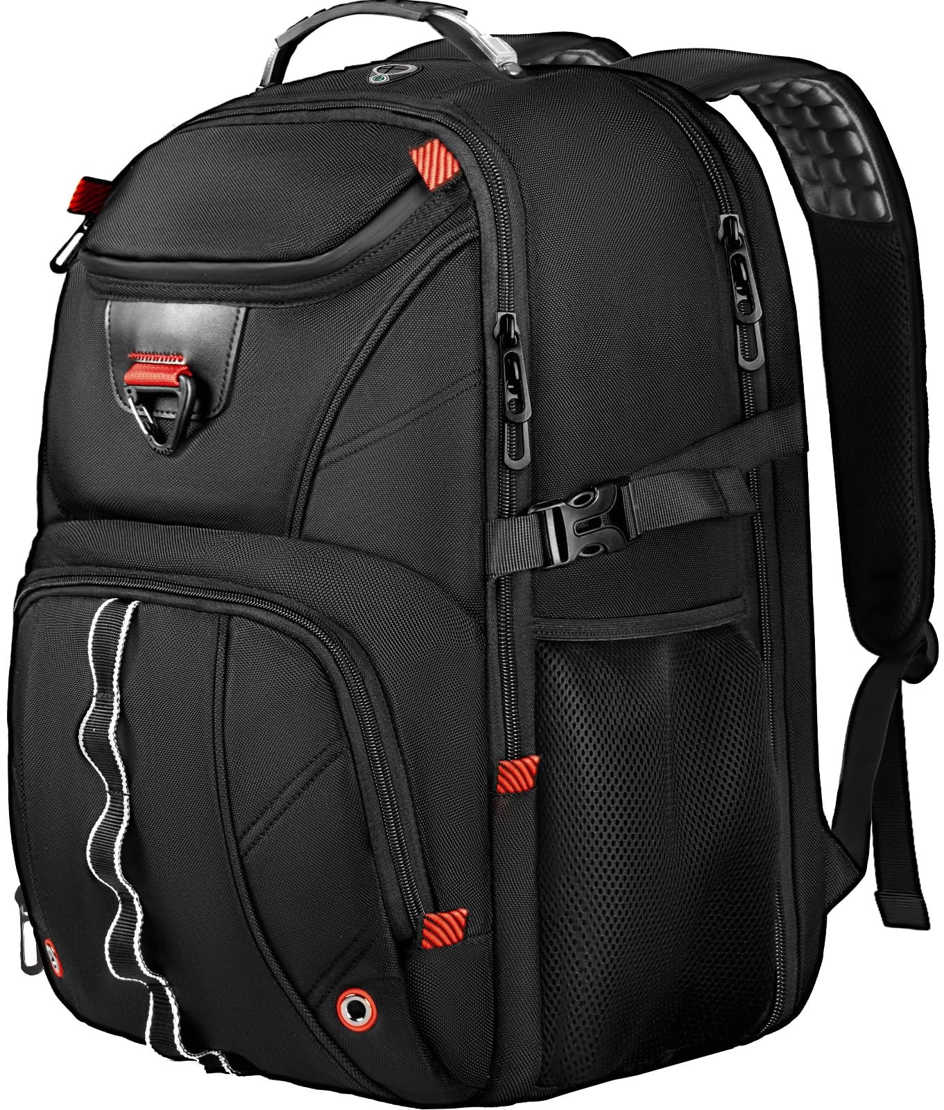 Z-MGKISS 55L Extra Large Backpack for Men&Women,18.4-19" 18.4inch, Black
