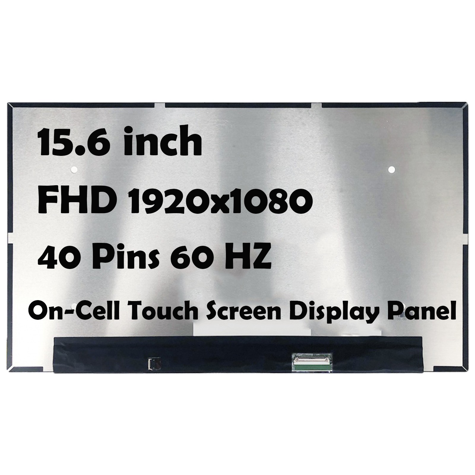 15.6" B156HAK02.2 HW2A FHD 1920x1080 40 Pin LCD Touch Screen Display Panel