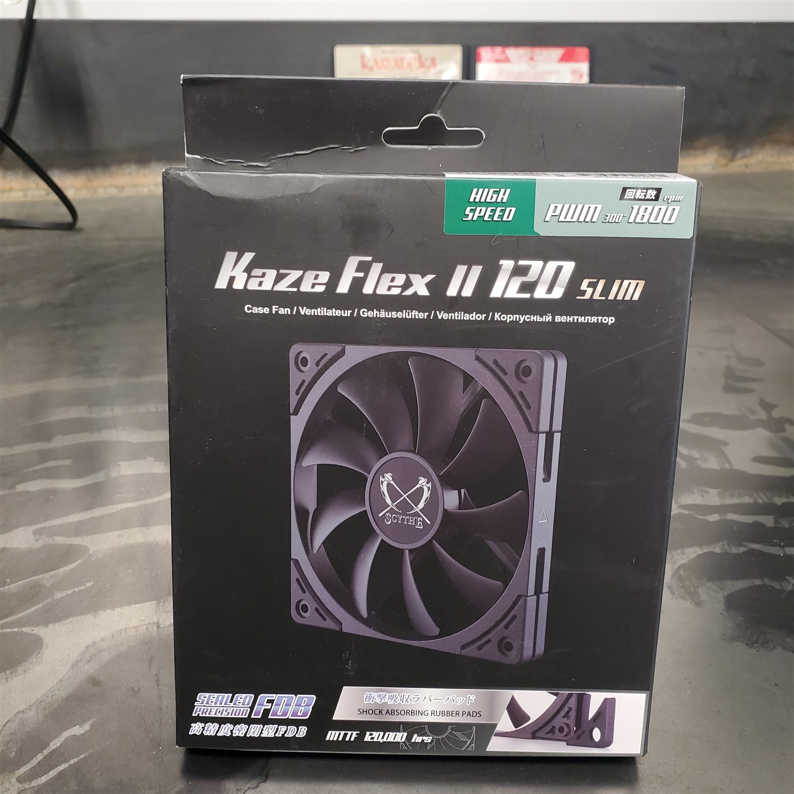 Kaze Flex II 120 Slim PWN Premium Slim PC Fan 120mm 1800RPM