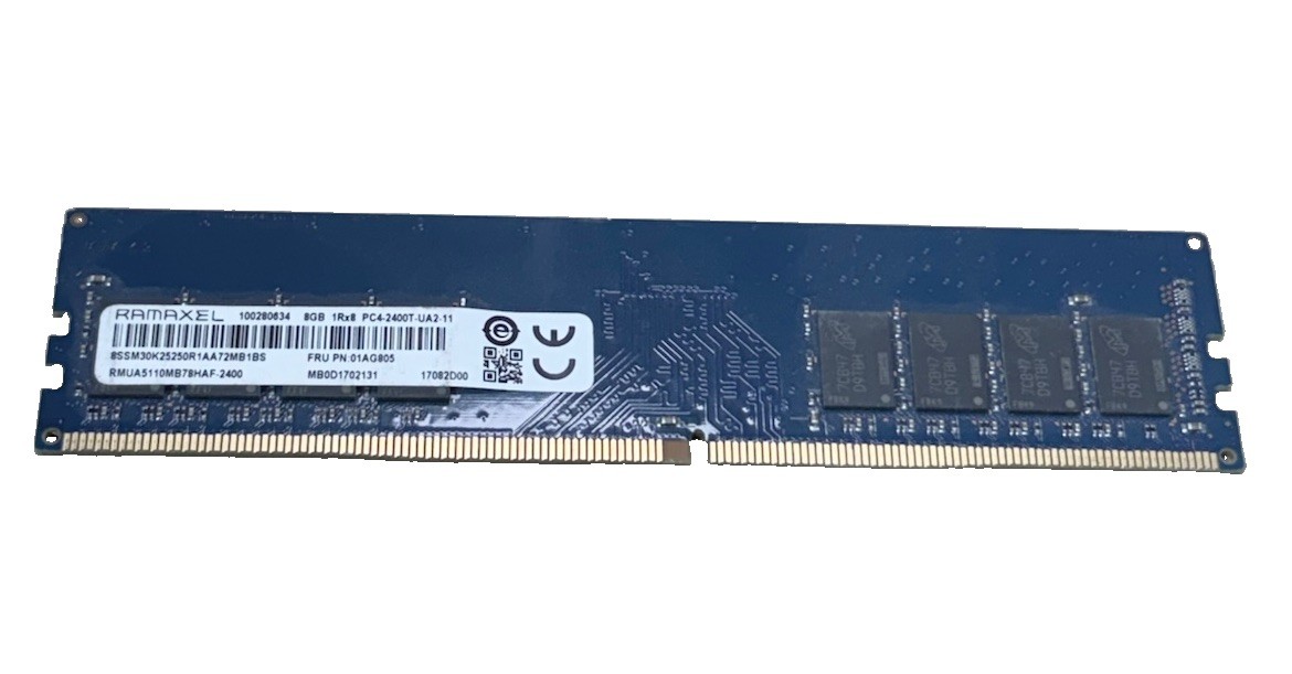 Ramaxel 8GB 1Rx8 PC4-2400T DDR4 UDIMM Desktop Memory RAM RMUA5110MB78HAF-2400