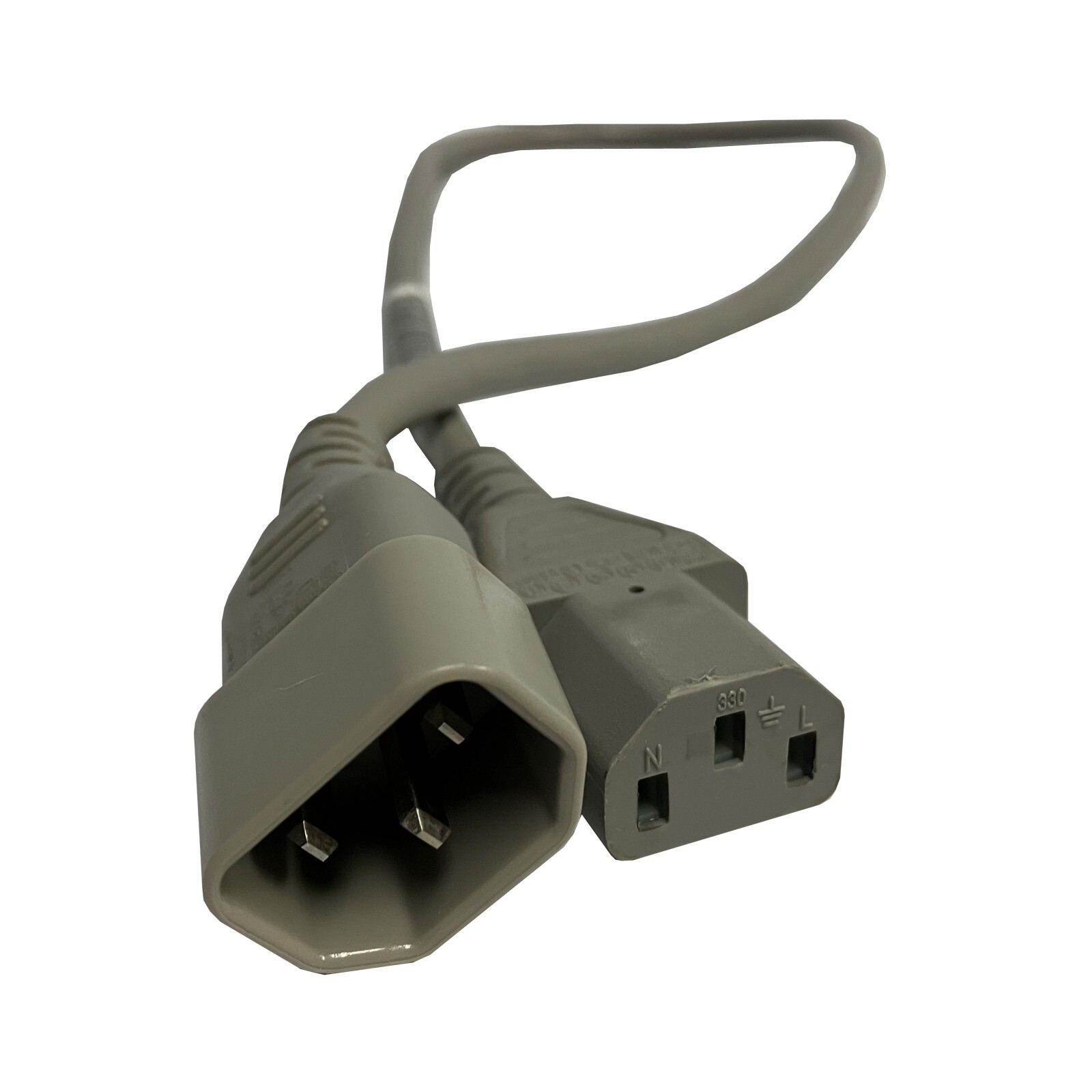 HP 142263-013.7M C13 - C14 10Amp power cable Gray - new HP bagged A0K03A