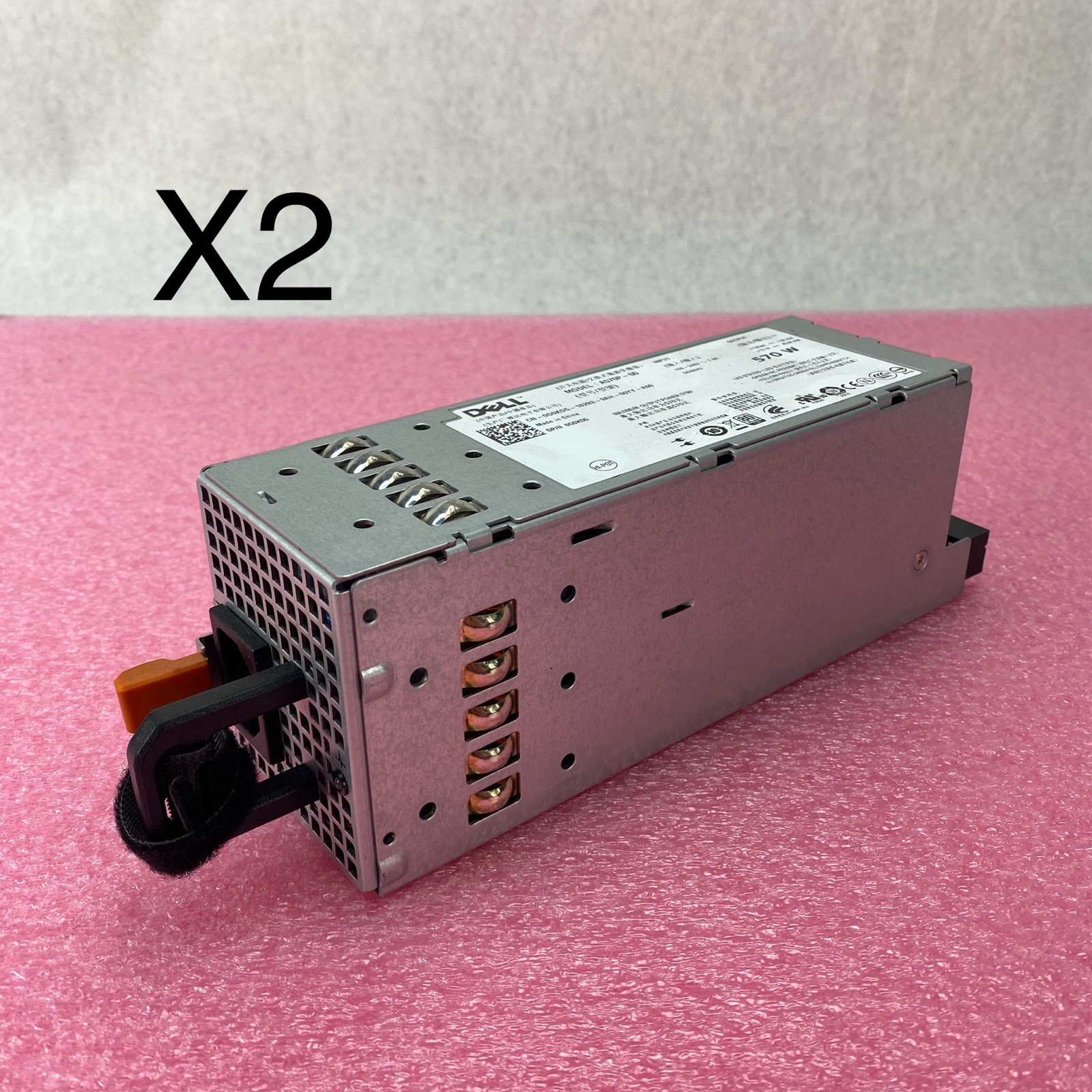 Dell A570P-00 570W Power Supply Lot of 2