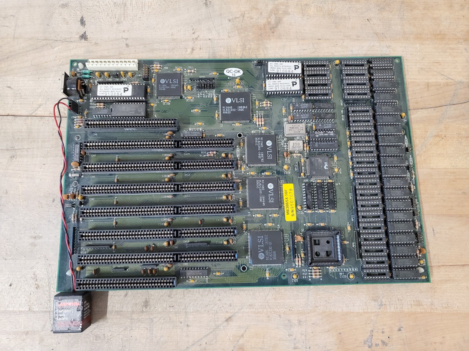Vintage 386SX 386 Motherboard - See Pics