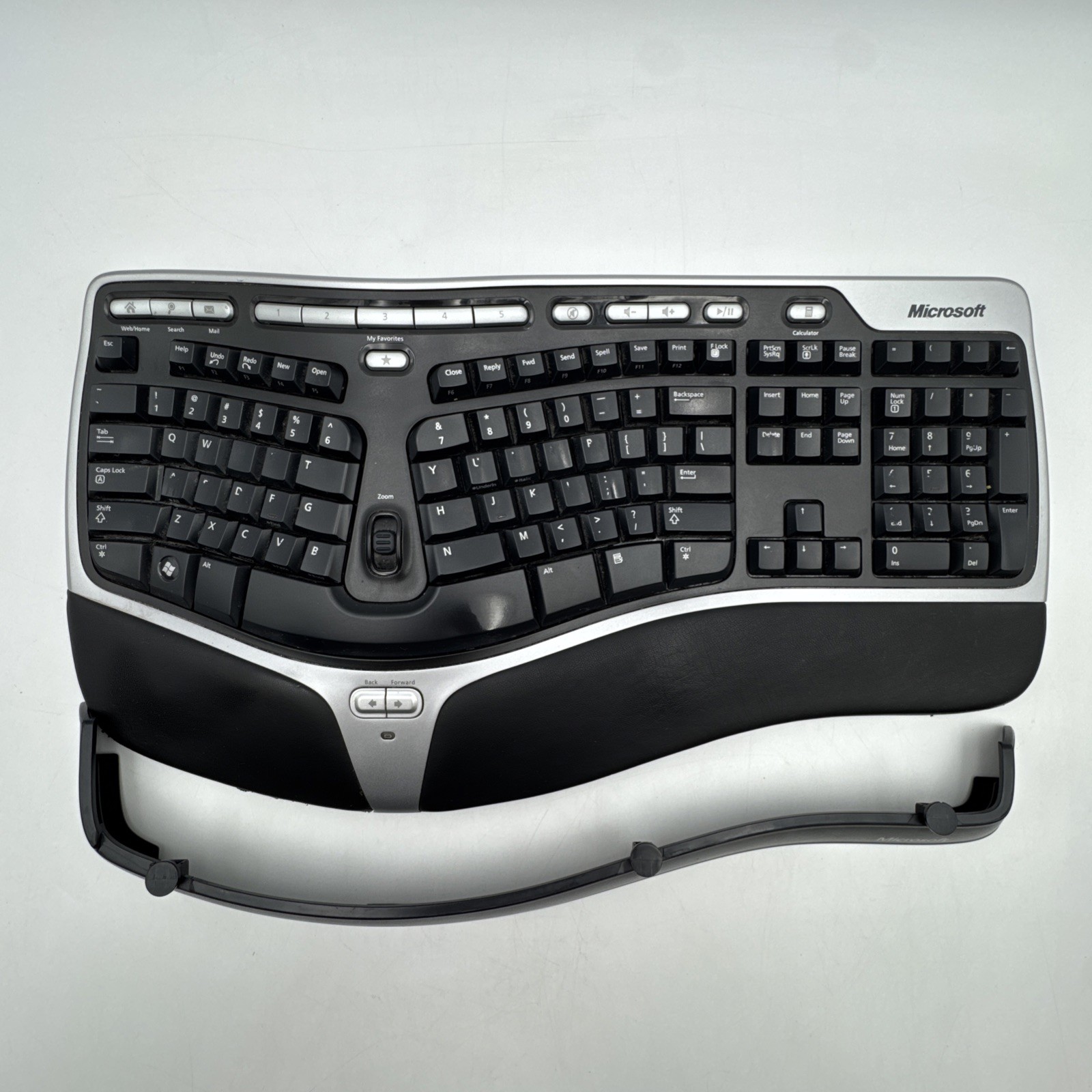 Microsoft Ergonomic Desktop 7000 Model 1118 Wireless Keyboard Stand - No Dongle