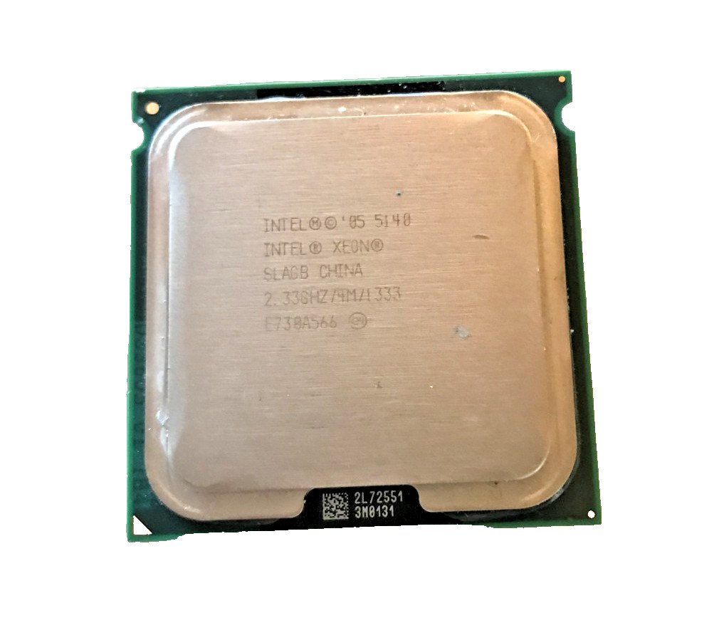 Lot of 2 INTEL XEON SLAGB 5140 2.33GHZ/4M/1333 CPU