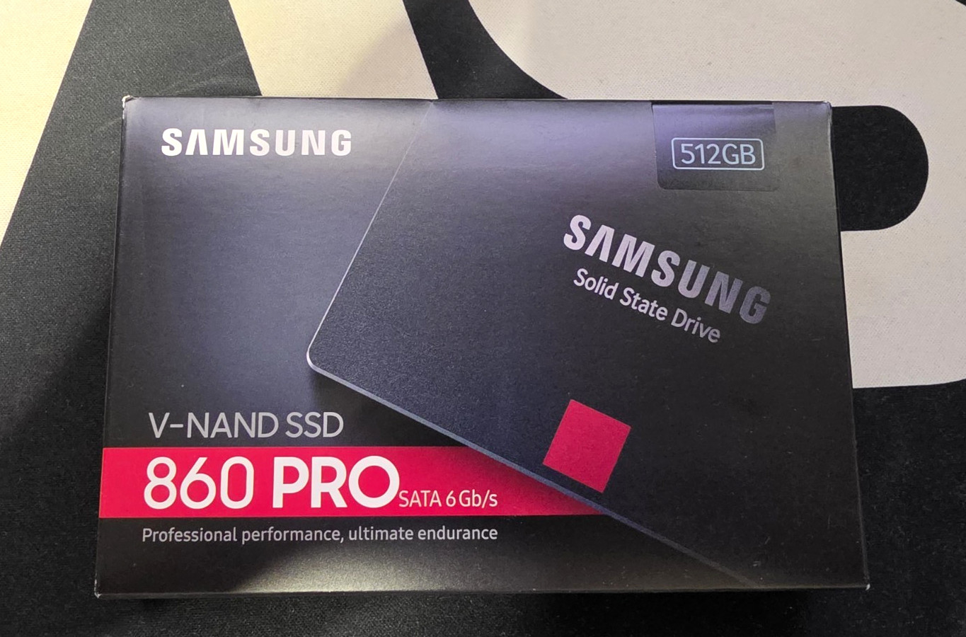 Samsung 860 PRO 512GB 2.5in SATA III V-NAND Internal SSD MZ-76P512 NEW