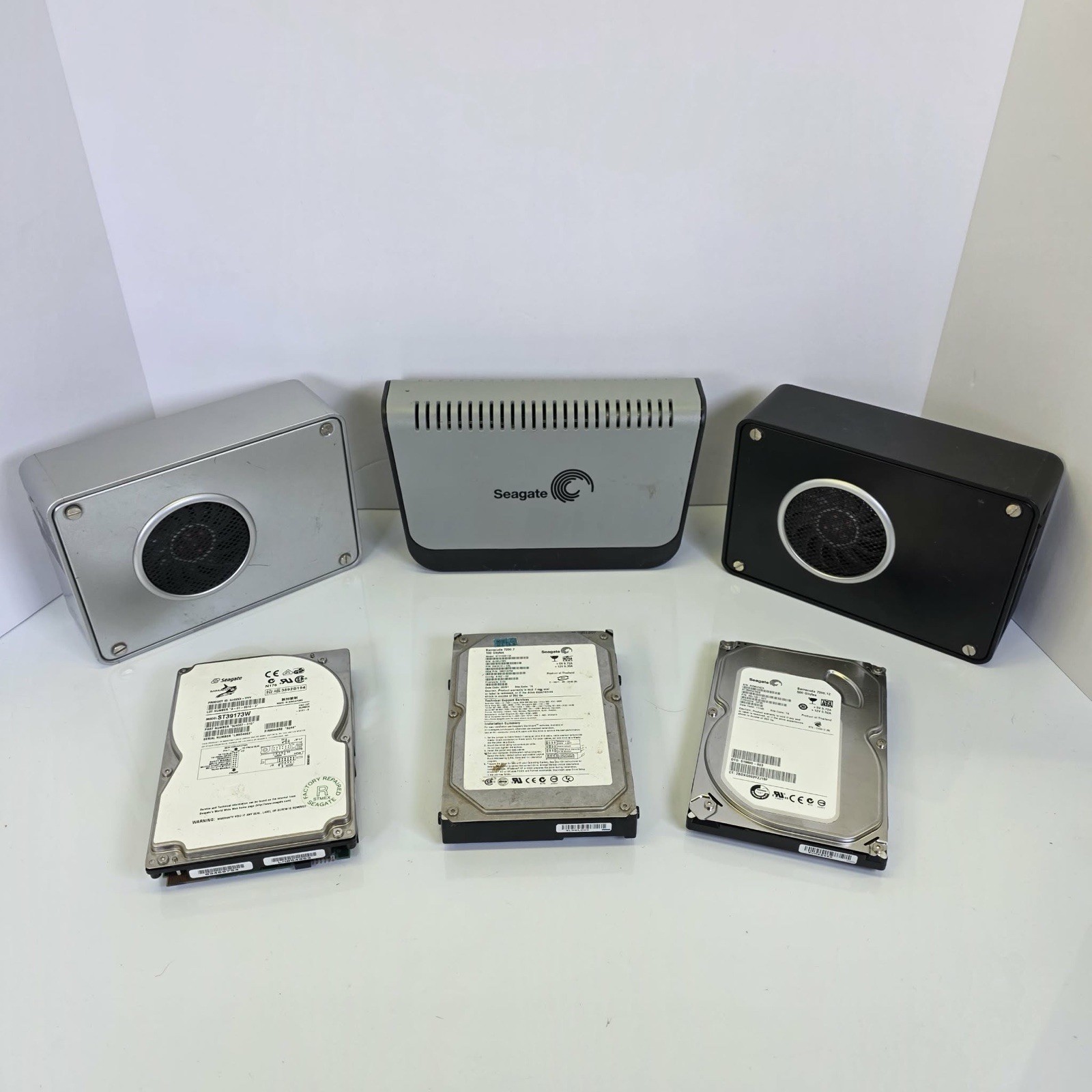 3 Seagate External HD & 3 Internal 3.5 Inch HD