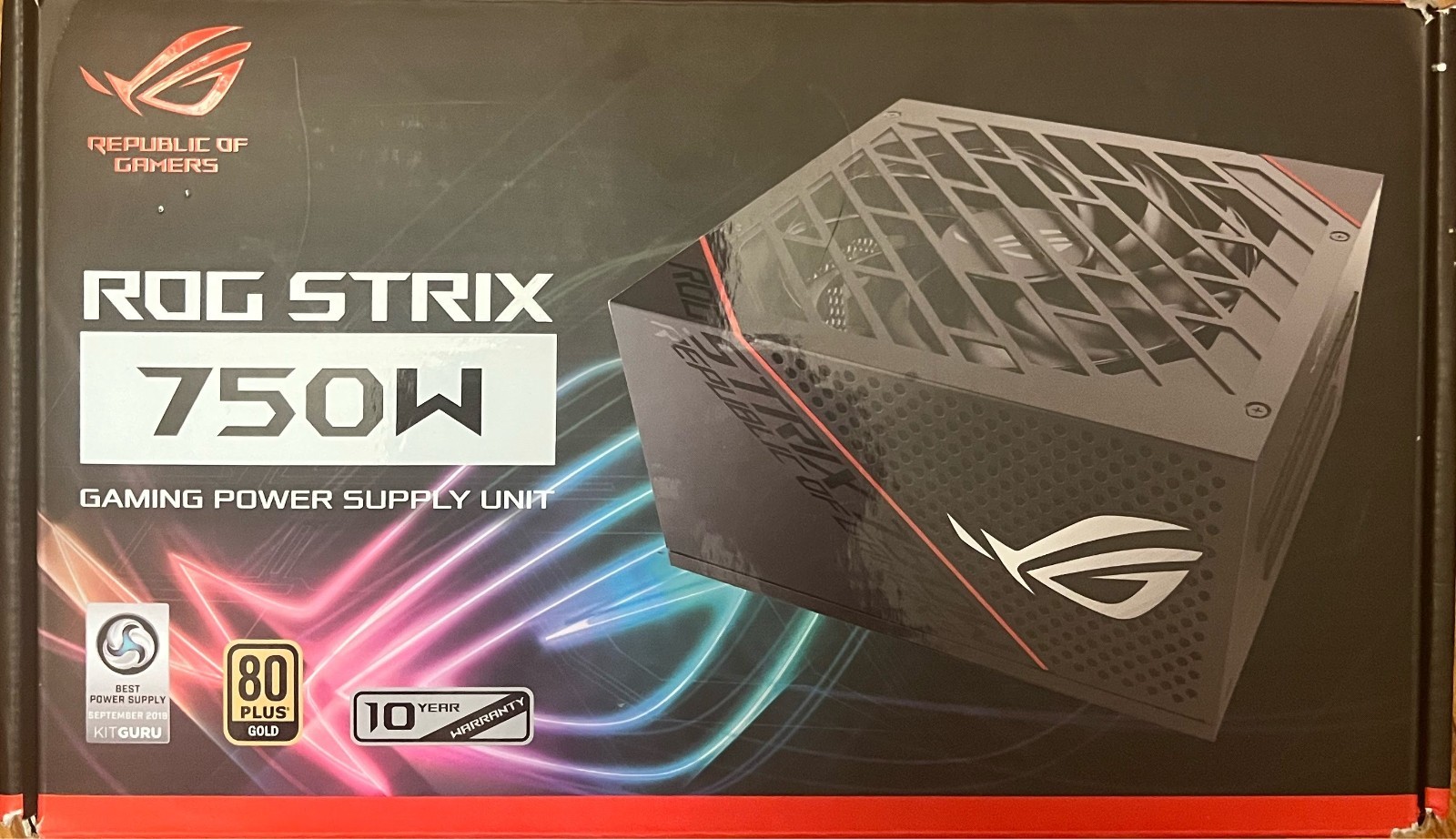 ASUS ROG Strix 750WATT 80 Gold ATX DESKTOP Power